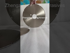 Roda de diamante eletroplata de 300 mm para moagem e corte de ferro fundido