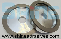 Ligação abrasiva Diamond Grinding Wheel Super Hard da resina 6A2 para a lâmina de serra do carboneto