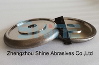 As rodas de moedura galvanizadas do CBN do diamante brilham abrasivos 200mm para as lâminas de serra da faixa