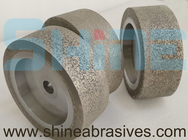 25 mm Diâmetro Diamante Brilho Abrasivos Metal Bond Grinding Wheel Obstrução