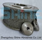 Roda de moagem de borda em forma especial de diamante eletroplata para granito de concreto