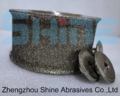 Roda de moagem de borda em forma especial de diamante eletroplata para granito de concreto