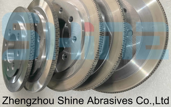 Abrasivos Brilhante OEM 150mm CNC Diamante Disco de Revestimento Para Roda de Moagem