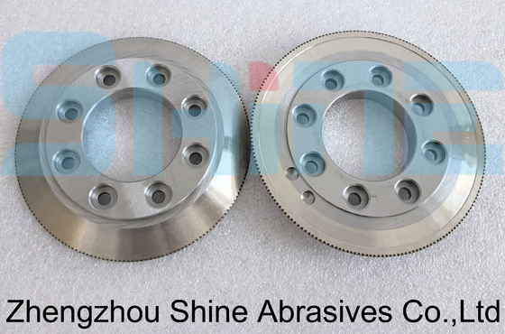 Abrasivos Brilhante OEM 150mm CNC Diamante Disco de Revestimento Para Roda de Moagem