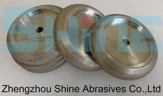 OEM 127mm Electroplated CBN Wheel para afiar lâmina de serra