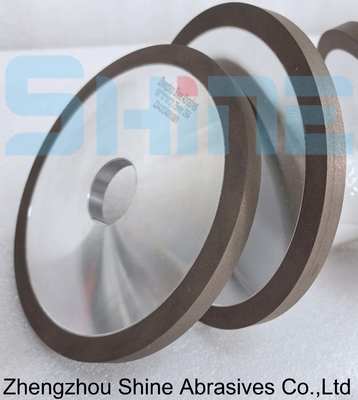 1A1 Roda de moagem de diamantes de ligação de resina para moinhos de acabamento de carburo