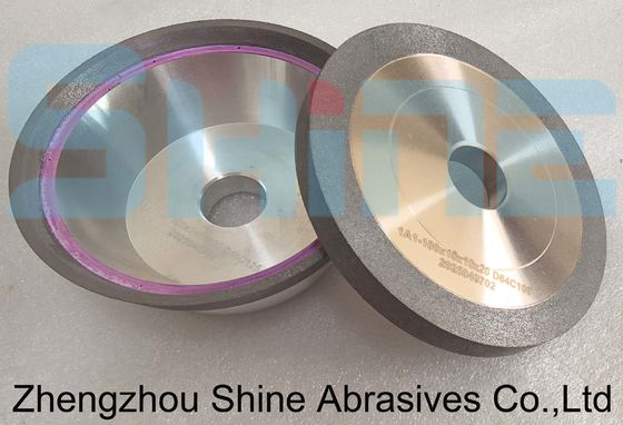 1V1 Rodas CNC de ligação híbrida de diamante concebidas para brocas de carburo