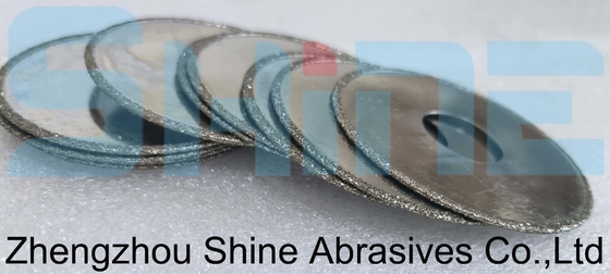 Disco de corte diamantado 60MM 1F1 de alta tolerância para corte de plásticos reforçados