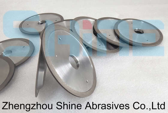 Roda de moagem de diamantes de ligação metálica para moagem de borda de wafer de silício