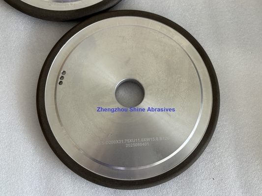 Rebolo Diamantado com Ligação de Resina 1F1 para Perfil de Ferramentas de Metal Duro, Raio e Retificação de Precisão