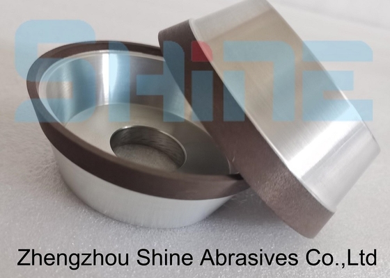 100mm 11V9-70° Resina Bond Diamond Cup Wheels para afiar carburo