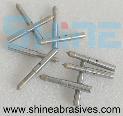 Ferramentas de diamante com ponto montado electroplacado para uso industrial Cabeça de moagem de diamante
