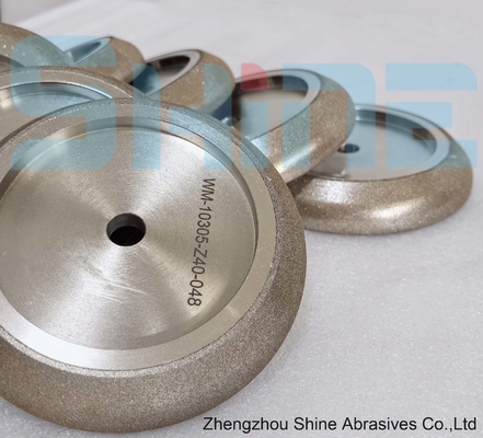 Roda de perfis de moagem de Cbn de 127 mm para serragem de fita afiada 10/30