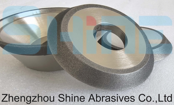 1V1Roda de moagem de diamantes eletroplada para moagem de lâminas de serra de aço de tungstênio