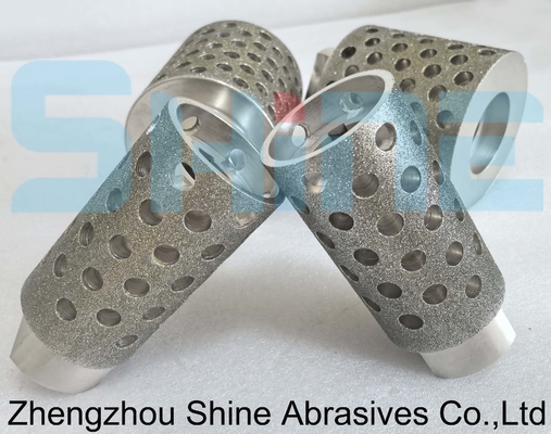 Perfuração de buracos de cerâmica por diamante electroplated personalizado