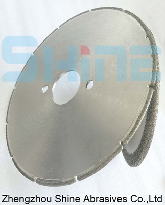 Roda de diamante eletroplata de 300 mm para moagem e corte de ferro fundido