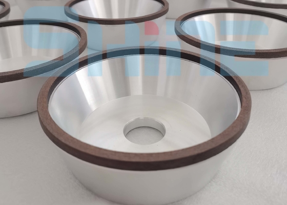 11A2 Forma de taça Resina Bond Roda de diamante Cbn Roda de afiar