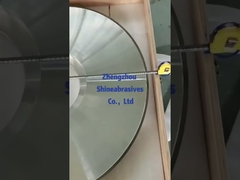 revestimento de pulverizador térmico reto das rodas de moedura do diamante 1A1 e do Cbn