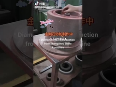 Produção de rodas de diamante da Zhengzhou Shine Abrasives