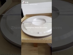 Espessura personalizada caixa de moedura de aço do rolo do revestimento da ligação 1A1 Diamond Wheel HVOF da resina