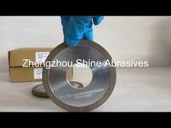1E1 Roda de ligação de metais para afiar ferramentas de moagem com ponta de carburo sólido.