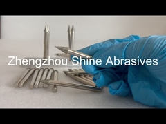 Mandrels e rodas de moagem de diamante / CBN eletroplacado para ferramentas de carburo