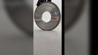 Roda diamantada de ligação metálica para moagem de rolos de metal duro