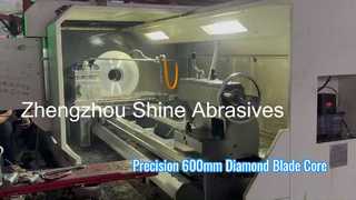 Fabricação de corpo de diamante de 600 mm