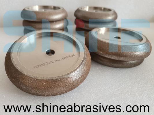 CBN de lustro que aponta o moedor Band Saw Blade Diamond Grinding Discs da roda 1A1