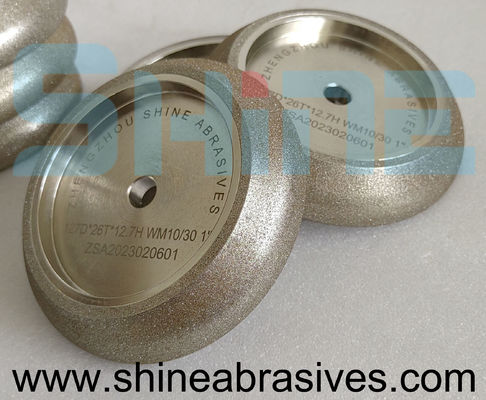 CBN de lustro que aponta o moedor Band Saw Blade Diamond Grinding Discs da roda 1A1