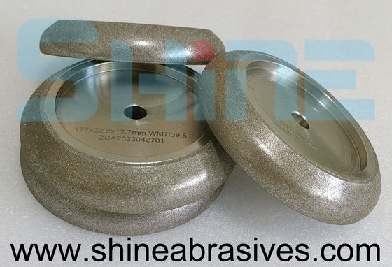 Do Cbn roda 5" 7/39,5 de moedura galvanizada para apontar da lâmina de serra da faixa