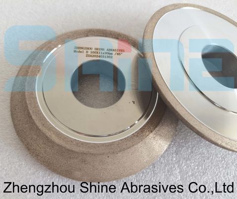 ODM 1V1 127mm Metal Bond Diamond Cbn Wheels For Grinding Chainsaw Blade (Rodas para moagem de motosserra)