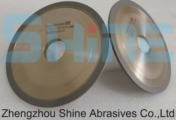 Rodas CNC de flutuação de diamantes para corte de ligas de carburo de tungstênio e quartzo