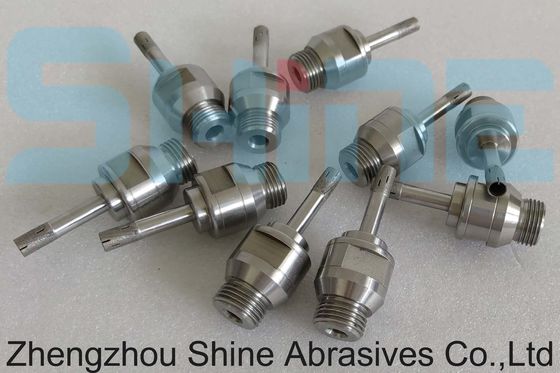 Bits de perfuração de vidro de mármore Ferramentas de diamante Furo de serradura de vidro de vácuo Forno de brasagem