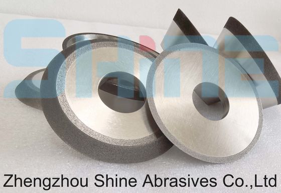 1V1Roda de moagem de diamantes eletroplada para moagem de lâminas de serra de aço de tungstênio