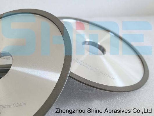 4A2 Rodas de moagem de diamantes de ligação de resina para a usinagem de carburo de tungsténio
