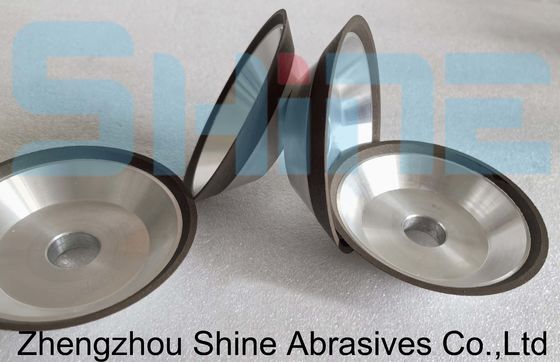 4V2 Rodas de moagem de diamantes de ligação de resina para ferramentas da indústria da carpintaria