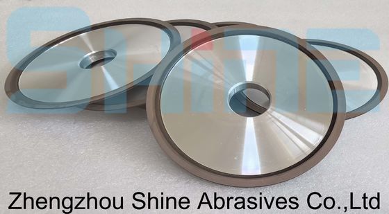 4V2 Rodas de moagem de diamantes de ligação de resina para ferramentas da indústria da carpintaria