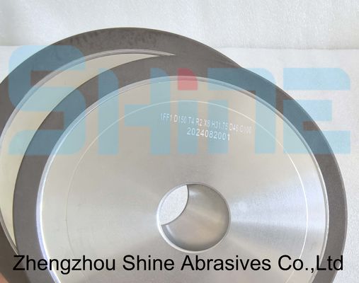 4A2 Rodas de moagem de resina de ligação de diamante CBN para moagem da face de ferramentas de corte