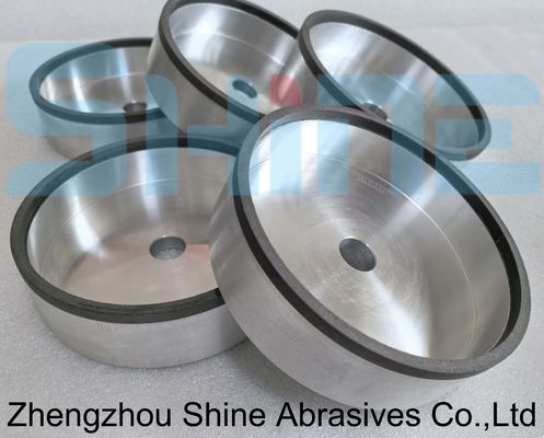 6A2 Roda de moagem de diamantes de resina para ferramentas de banda de carburo, lâmina de serra cerâmica