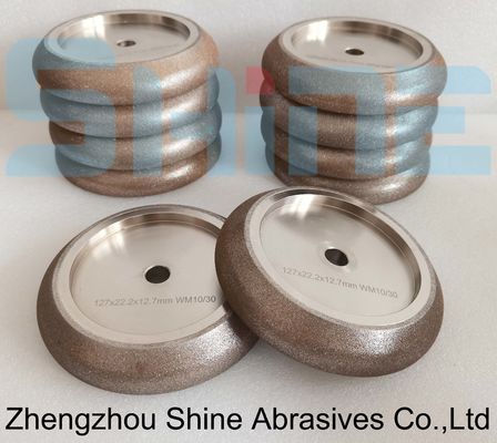 Serra de Banda 5" 10/30 ° CBN Rodas de Moagem para Madeira Mizer Serra de Banda