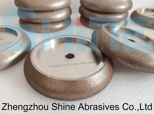 Serra de Banda 5" 10/30 ° CBN Rodas de Moagem para Madeira Mizer Serra de Banda