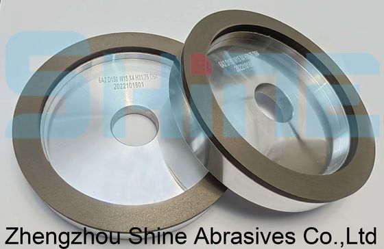 6A2 Metal Bond Diamond CBN Grinding Wheel para ferramenta HSS Alumínio de vidro cerâmico