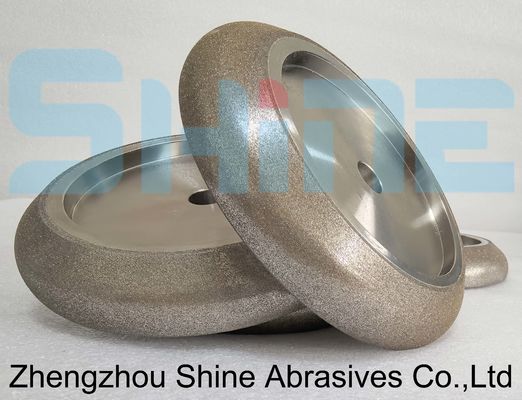 Rodas de moagem CBN eletroplastadas para serras de banda para usinagem de alta precisão