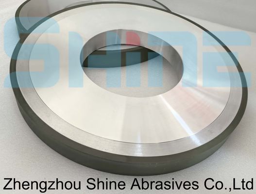 1A1 Rodas de moagem de diamantes de ligação de resina plana para vidro de cerâmica