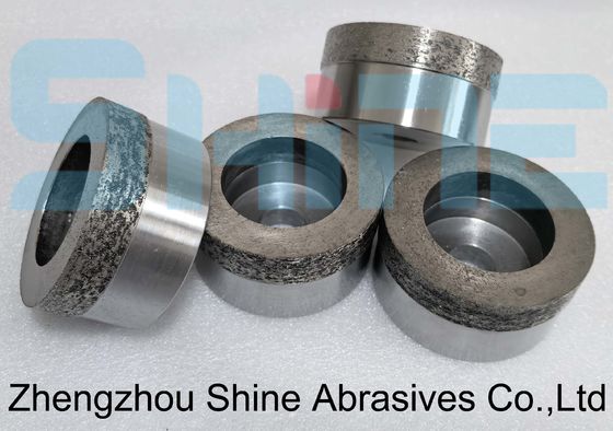 6A2 80 mm Roda de copos de diamante de ligação metálica para moagem bruta de cerâmica