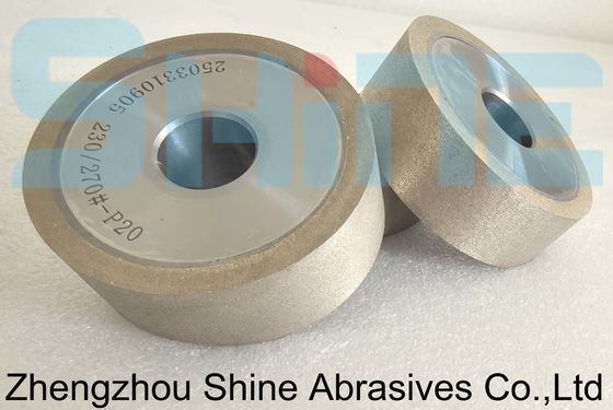 1A1 Rodas de moagem de resina e metal planos para moagem de ferramentas de broche CNC