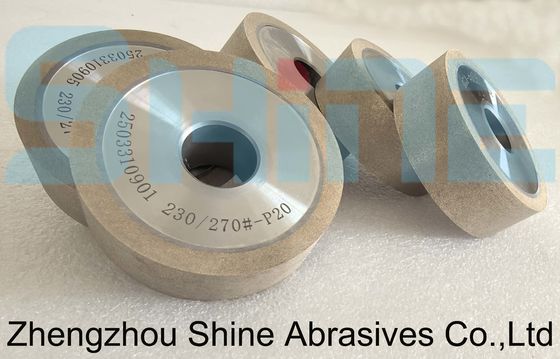 60D 1A1 Rodas de moagem de metais planos híbridas para cerâmica de vidro de carburo