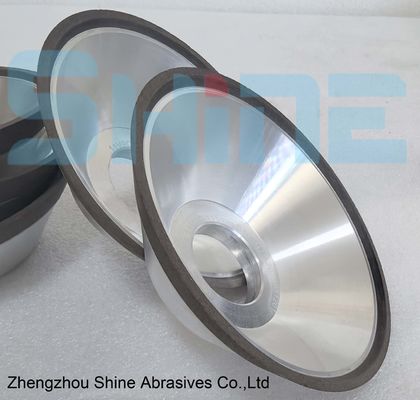 11V9 Resina de Forma de Bowl Bond Diamante / CBN Roda de Moagem Aço Inoxidável