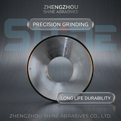 Rebolo de Retificação com Ligação de Resina Diamantada 1A1 para Carboneto de Tungstênio, Cerâmica e PDC